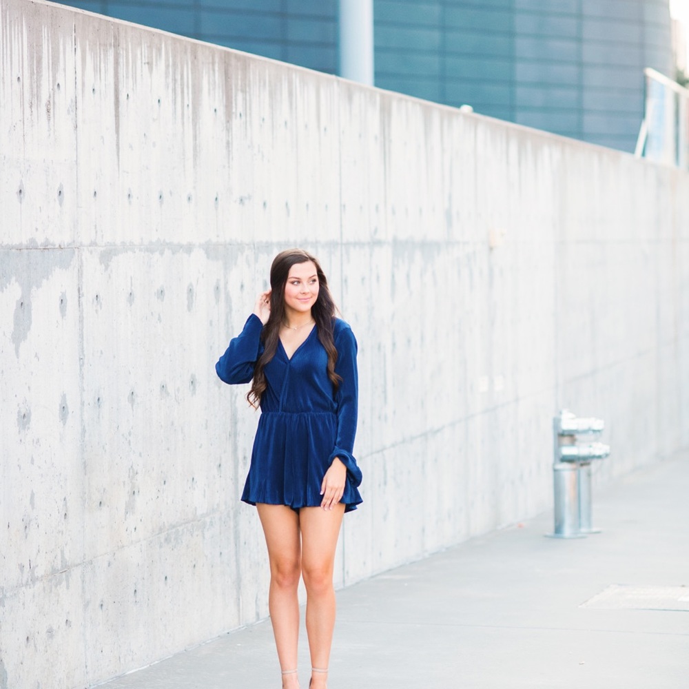BLUE ROMPER - Picture 3 of 5